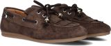 VIA VAI Loafers Dames June Loua Suède Bruin - Bruin