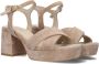 VIA VAI Sandalen Dames Cassia Six Maat: 41 Materiaal: Suède Kleur: Camel - Thumbnail 1