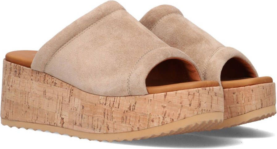 VIA VAI Camel Slippers Sissel Ryde