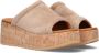 VIA VAI Slippers Dames Sissel Ryde Maat: 39 Materiaal: Suède Kleur: Camel - Thumbnail 1