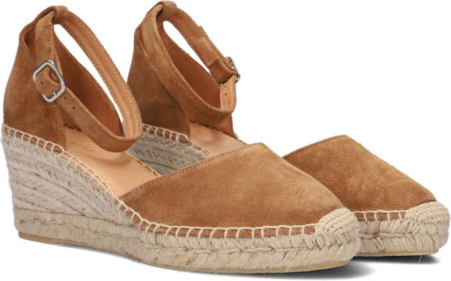 VIA VAI Cognac Espadrilles Flora Braid