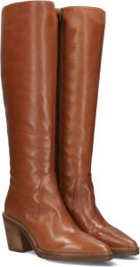 VIA VAI Kailee Fox Hoge Laarzen Cognac
