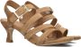 VIA VAI Sandalen Dames Lara Maat: 41 Materiaal: Suède Kleur: Cognac - Thumbnail 1