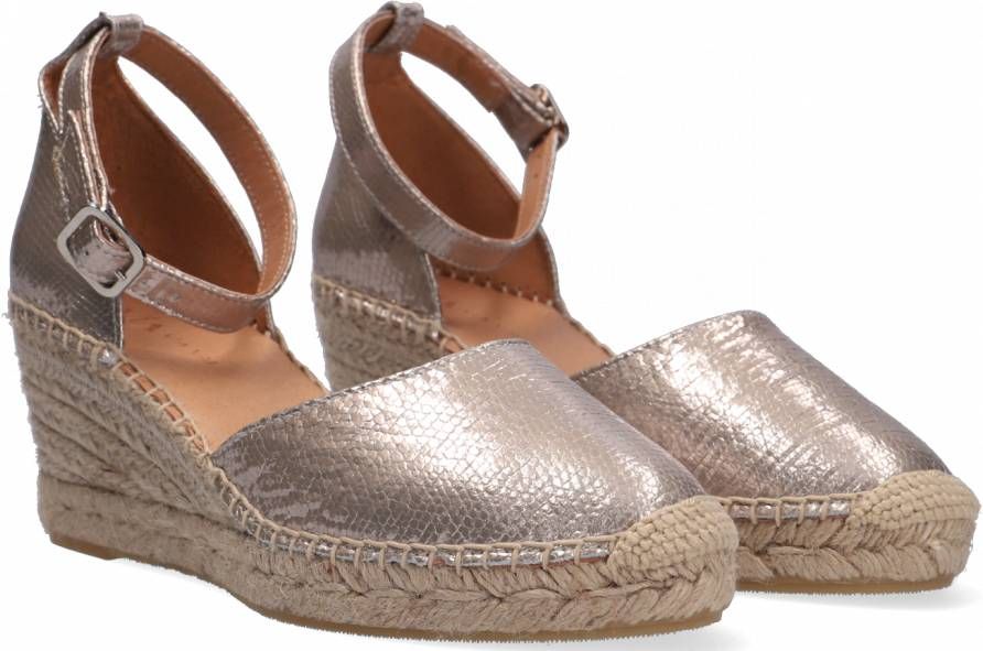 Via vai 5401036 Flora Braid Toluca Platino Sleehakken - Schoenen.nl