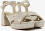 VIA VAI Sandalen Dames Cassia Gabriell Maat: 41 Materiaal: Leer Kleur: Goud - Thumbnail 1
