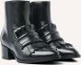 VIA VAI Enkellaarsjes Dames Rose Hannah Maat: 42 Materiaal: Leer Kleur: Grijs - Thumbnail 1