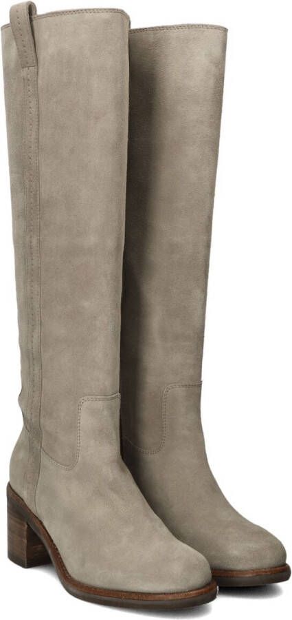 VIA VAI Hoge Laarzen Dames Flo Helen Maat: 40 Materiaal: Suède Kleur: Grijs