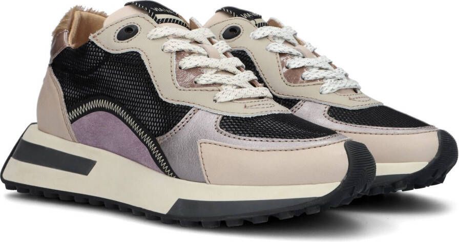 Via Vai Posy Dash 58134 leren sneakers paars multi