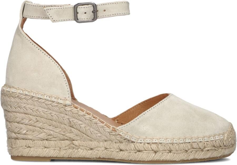 VIA VAI Espadrilles Dames Flora Braid Maat: 38 Materiaal: Leer Kleur: Beige - Foto 3