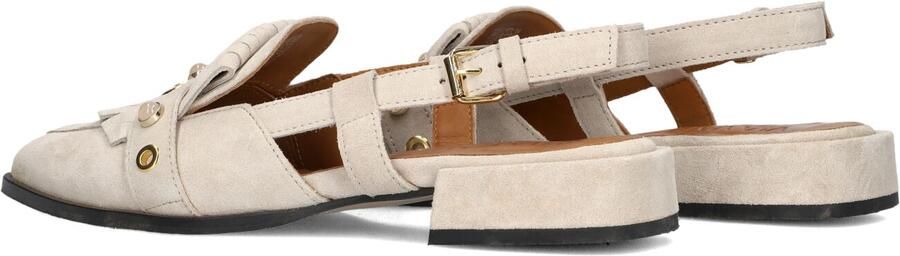 VIA VAI Jazz Tammi Slingbacks dames Suède Beige - Foto 5