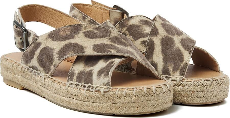 VIA VAI Sandalen met Hak Dames Mondi Isabella Maat: 41 Materiaal: Leer Kleur: Beige