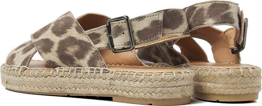 VIA VAI Sandalen met Hak Dames Mondi Isabella Maat: 41 Materiaal: Leer Kleur: Beige - Foto 4