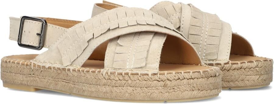 VIA VAI Sandalen met Hak Dames Mondi Noel Maat: 36 Materiaal: Suède Kleur: Beige