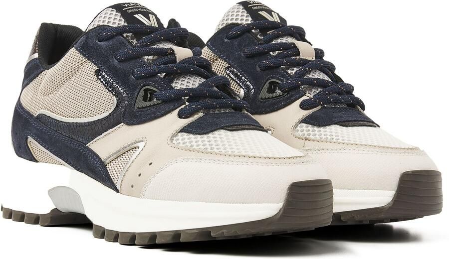 VIA VAI Lage Sneakers Dames Danae Vicky Maat: 42 Materiaal: Textiel Kleur: Grijs