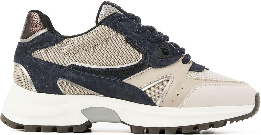 VIA VAI Lage Sneakers Dames Danae Vicky Maat: 40 Materiaal: Textiel Kleur: Grijs - Foto 5