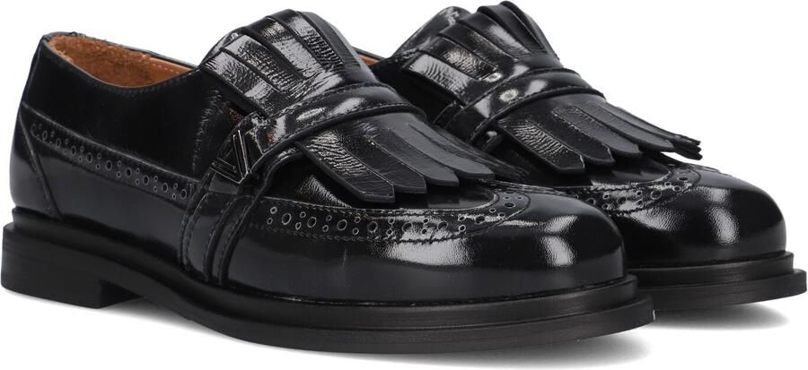 VIA VAI Fae Luca Loafers Dames Instappers Zwart