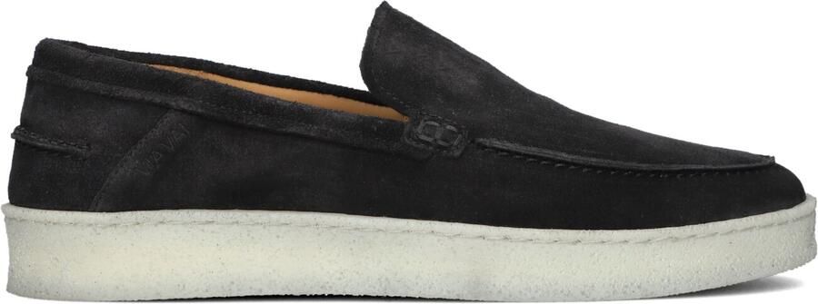 VIA VAI Zane Taylor Mocassins Suède Instapper Heren Zwart - Foto 3