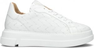 VIA VAI Witte Lage Sneakers Blue Maze