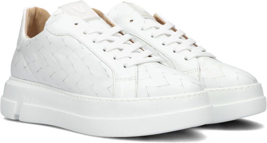 VIA VAI Witte Lage Sneakers Blue Maze