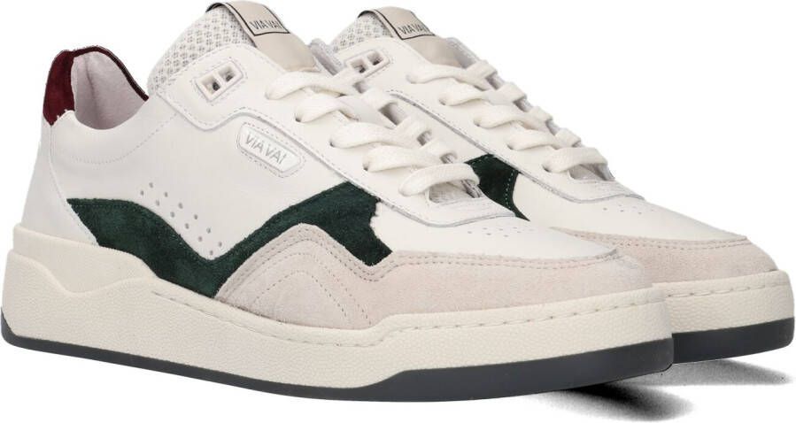 Via vai 58128 Sam Hudson 01-421 Wit Groen Lage sneakers