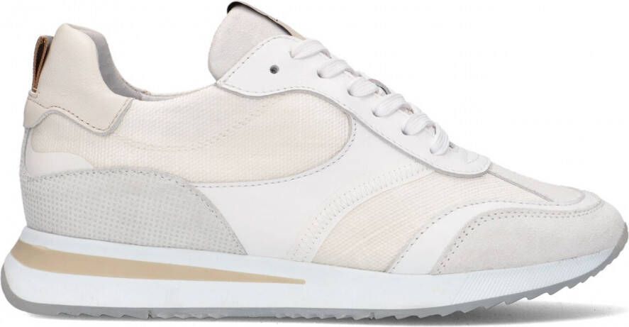 VIA VAI 60011 nora sneakers dames wit 03-200 dragon combi calcare leer