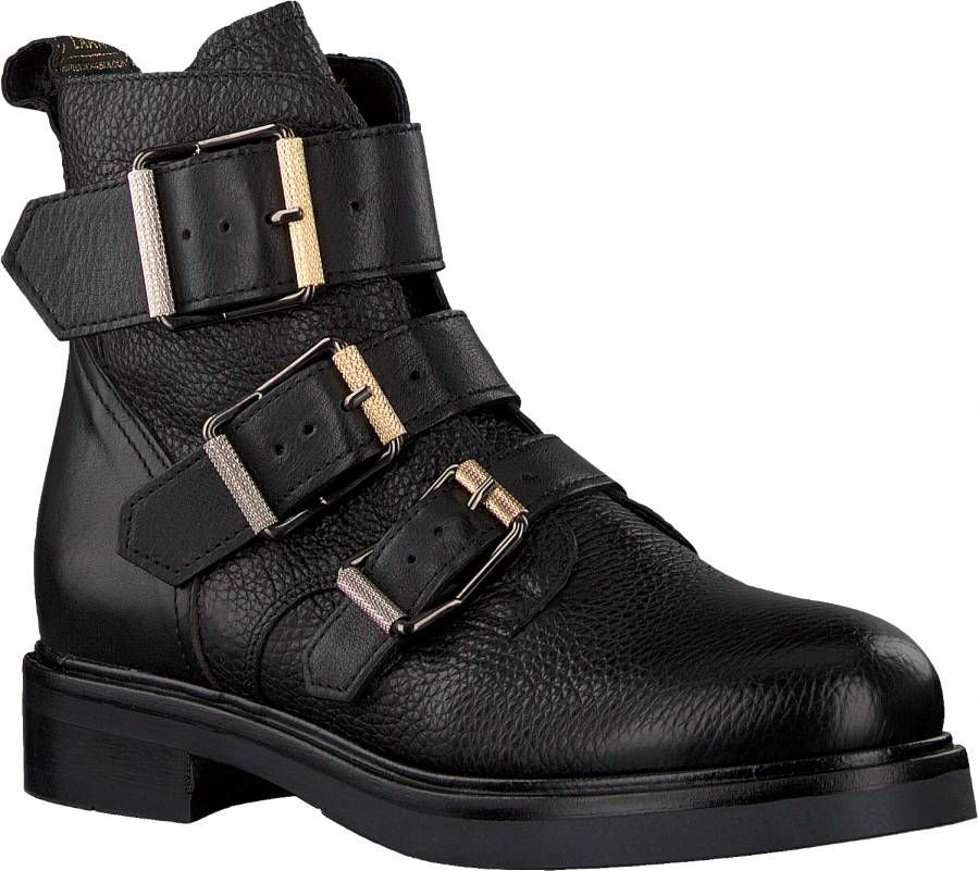 Via vai 5305027-00 Viola 001 Cesano Nero Boots biker-boots - Schoenen.nl