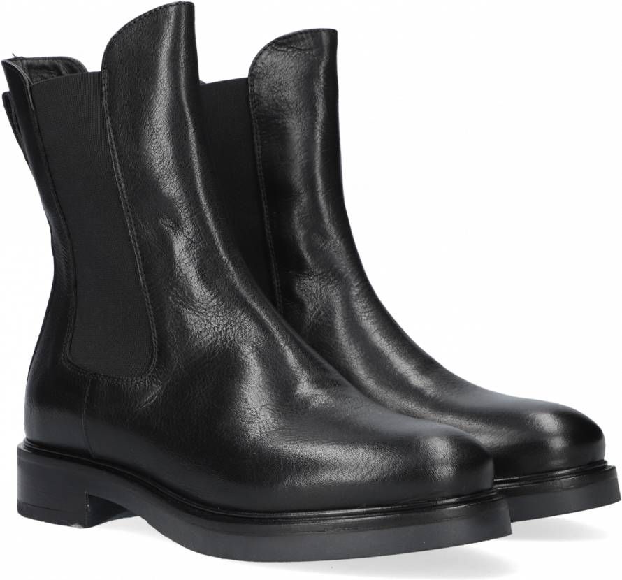 VIA VAI Johanna Vibe Chelsea boots dames Enkellaarsjes dames Zwart -  Schoenen.nl