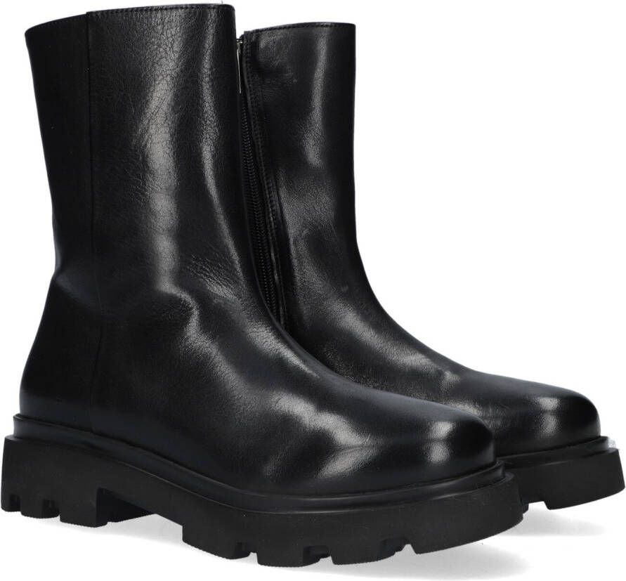 VIA VAI Enkelboots Dames Livia Brooke Maat: 42 Materiaal: Leer Kleur: Zwart