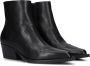VIA VAI Enkelboots Dames Do Cassidy Maat: 37 Materiaal: Leer Kleur: Zwart - Thumbnail 1