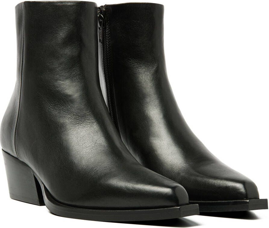 VIA VAI Enkelboots Dames Do Cassidy Maat: 38 Materiaal: Leer Kleur: Zwart