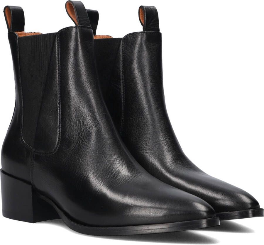 VIA VAI Enkellaarsjes Dames Rose Andrew Maat: 38 Materiaal: Leer Kleur: Zwart