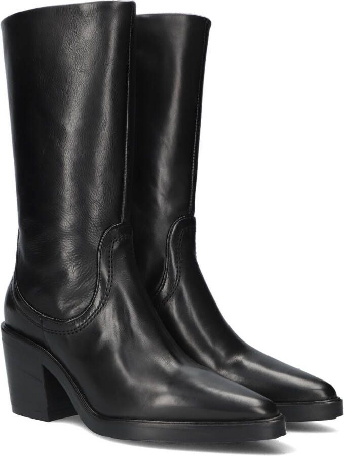 VIA VAI Hoge Laarzen Dames Kailee Sutton Maat: 38 Materiaal: Leer Kleur: Zwart
