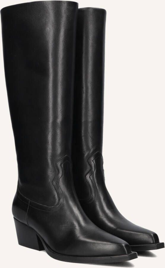 VIA VAI Cowboylaarzen Dames Do Ashley Maat: 38 Materiaal: Leer Kleur: Zwart