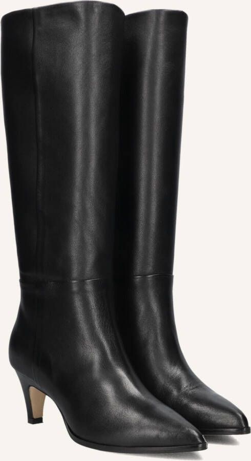 VIA VAI Hoge Laarzen Dames Lina Perri Maat: 42 Materiaal: Leer Kleur: Zwart