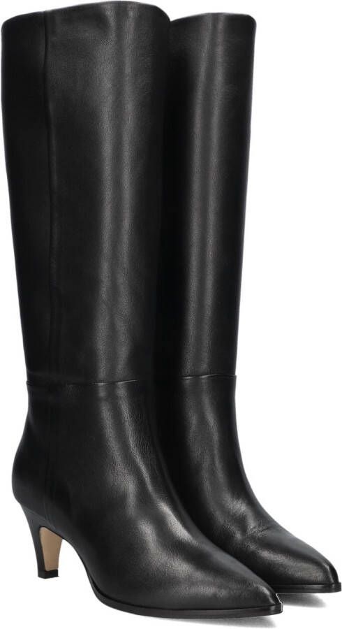 VIA VAI Hoge Laarzen Dames Lina Perri Maat: 37 Materiaal: Leer Kleur: Zwart