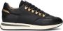 Via vai 57056 Nora Sade Vitello Nero Platino Sneakers - Thumbnail 1