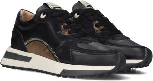 VIA VAI Posy Dash Sneakers Zwart Goud Blauw