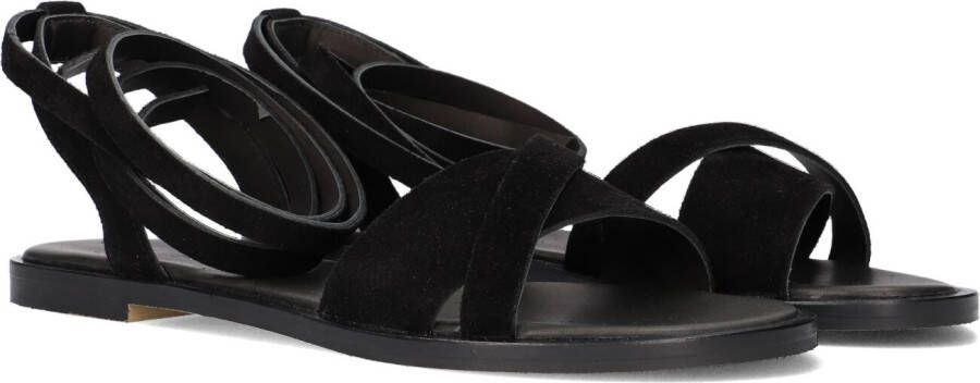 VIA VAI Sandalen Dames Harita Zen Maat: 38 Materiaal: Leer Kleur: Zwart
