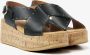 VIA VAI Sandalen Dames Sissel Elaine Maat: 41 Materiaal: Leer Kleur: Zwart - Thumbnail 1