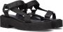 VIA VAI Sandalen Dames Teddy Bloom Maat: 39 Materiaal: Textiel Kleur: Zwart - Thumbnail 1