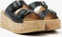 VIA VAI Slippers Dames Sissel Mira Maat: 41 Materiaal: Leer Kleur: Zwart - Thumbnail 1