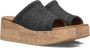 VIA VAI Slippers Dames Sissel Ryde Maat: 37 Materiaal: Denim Kleur: Zwart - Thumbnail 1