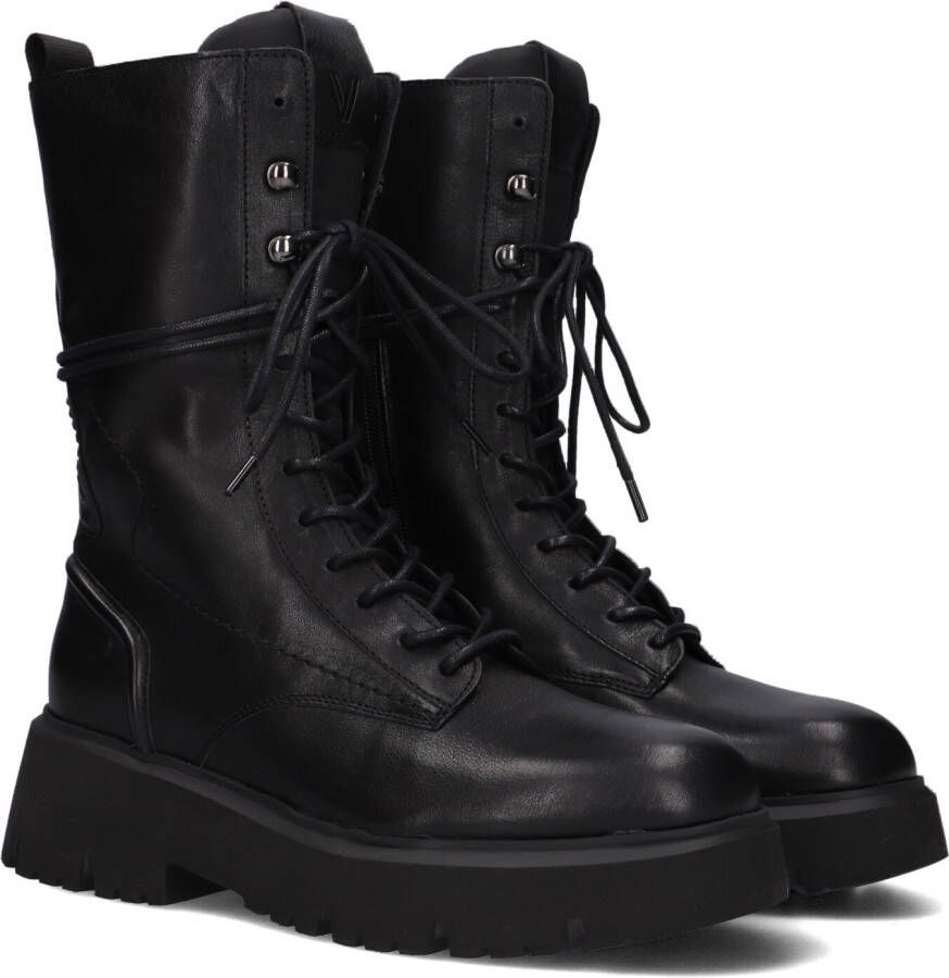 Via Vai Zwarte Ziva Rave Veterboots Black Dames