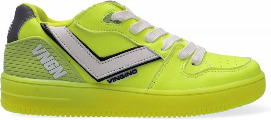 Vingino Alessio Low Lage sneakers Jongens Kids Geel