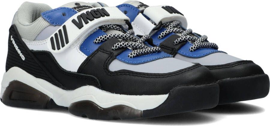 Vingino Vito Low Lage sneakers Leren Sneaker Kids Grijs