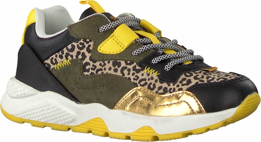 Vingino Mila Lage sneakers Leren Sneaker Meisjes Groen