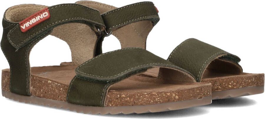 VINGINO Xavi suède sandalen groen Jongens Suede Effen 28