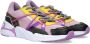 Vingino Odilia Lage sneakers Leren Sneaker Roze - Thumbnail 3