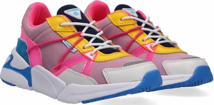 Vingino Odilia Lage sneakers Leren Sneaker Meisjes Roze