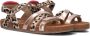 VINGINO Vienna leren sandalen beige roze metallic Leer Meerkleurig 24 - Thumbnail 1